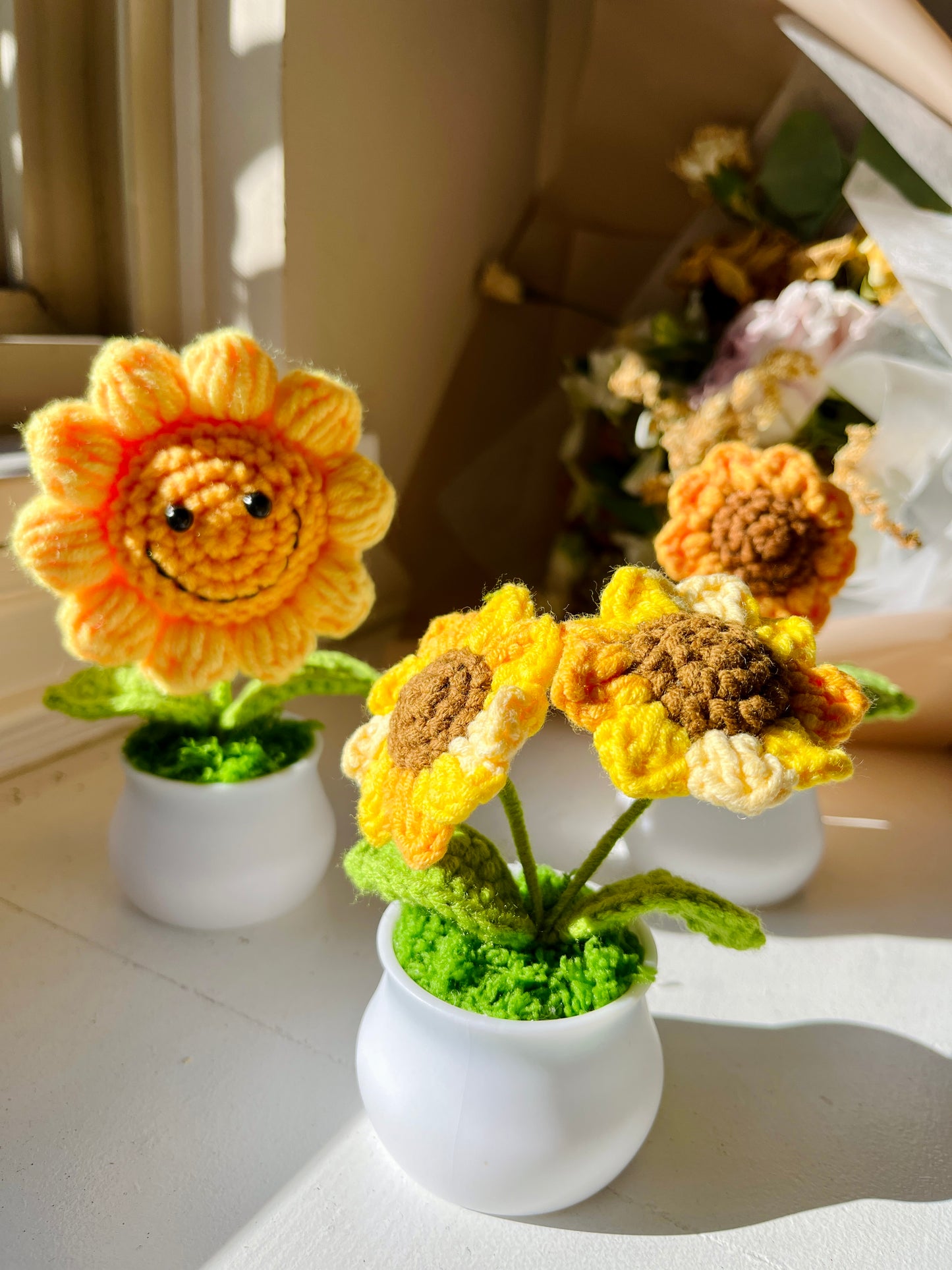 Sunflower Pot