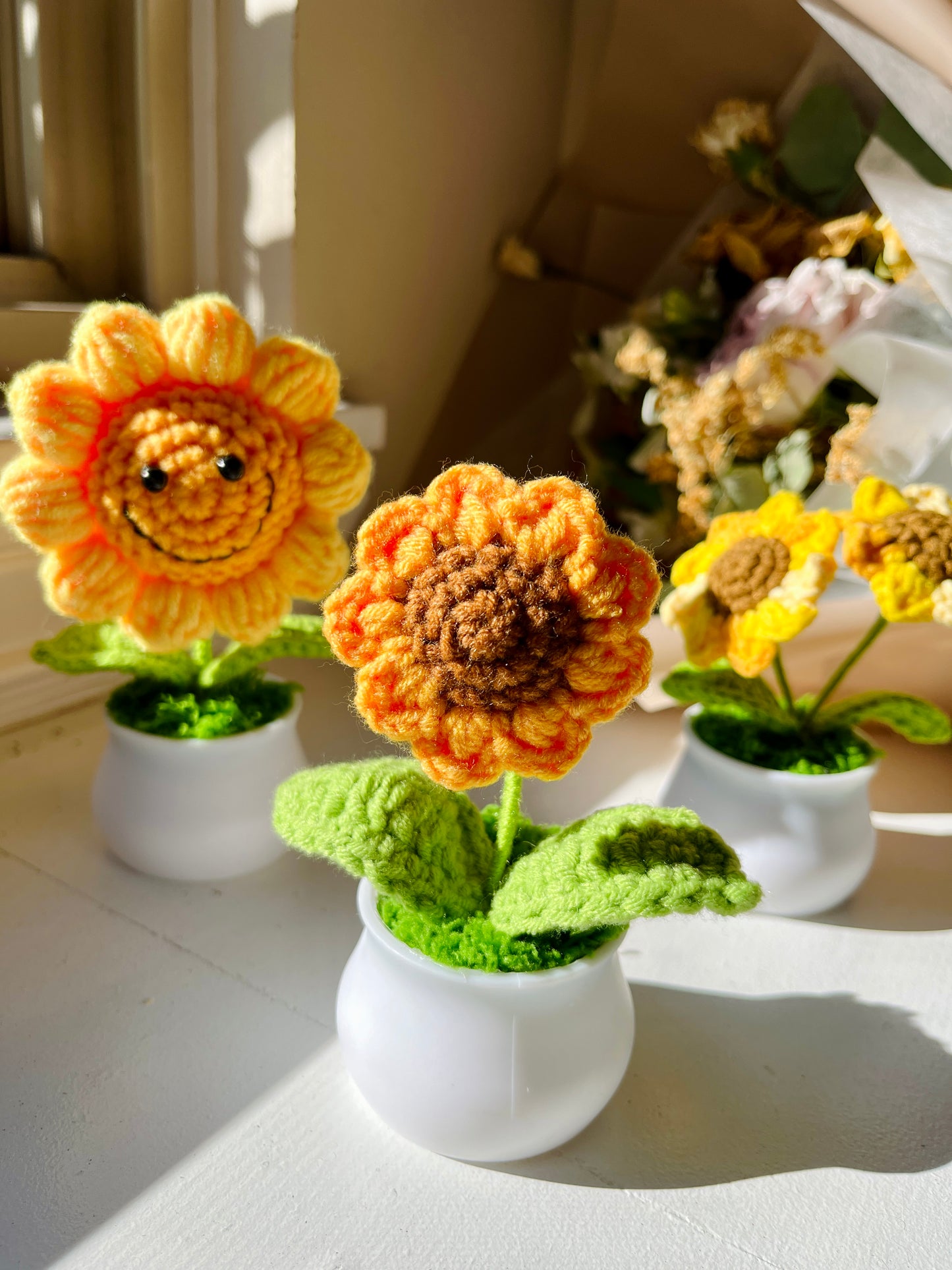 Sunflower Pot