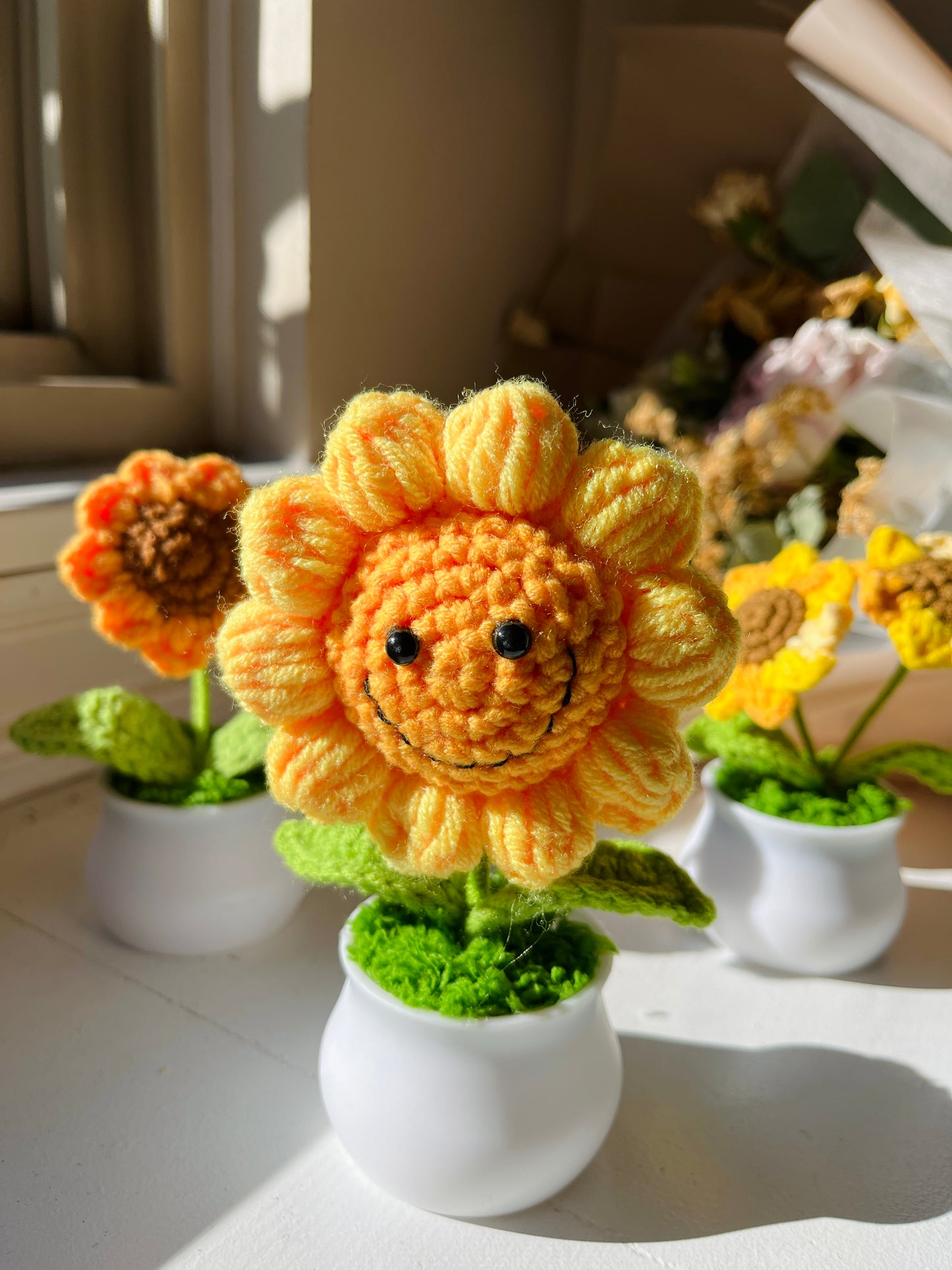 Sunflower Pot