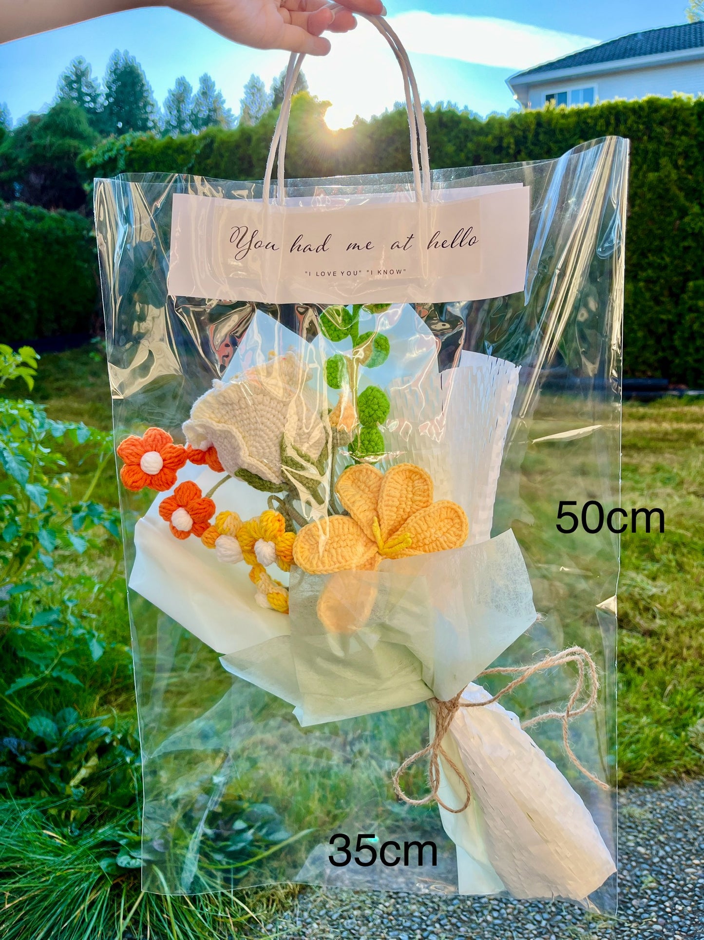 Plastic Bag for bouquet