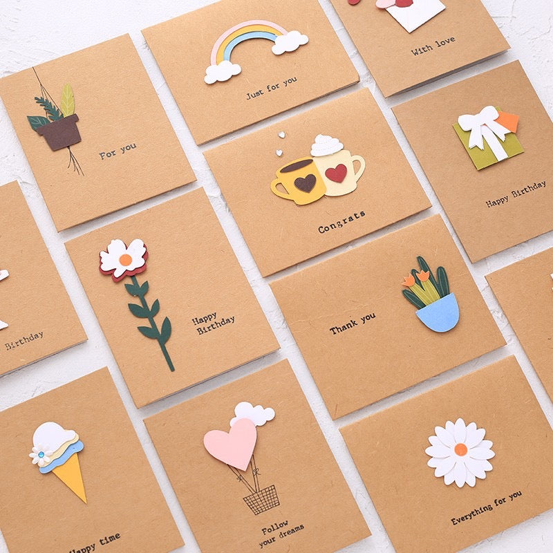 Vintage Greeting Card with envelope