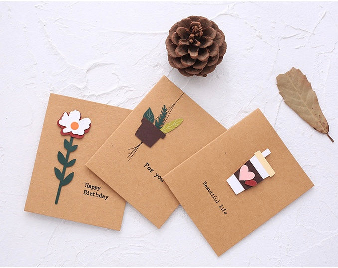 Vintage Greeting Card with envelope