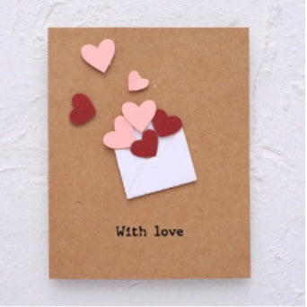 Vintage Greeting Card with envelope