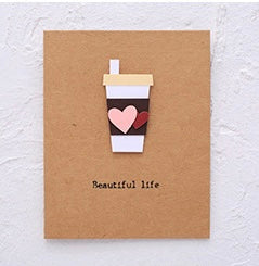Vintage Greeting Card with envelope