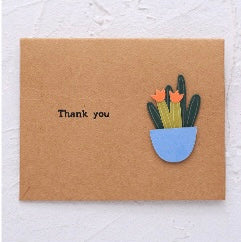 Vintage Greeting Card with envelope