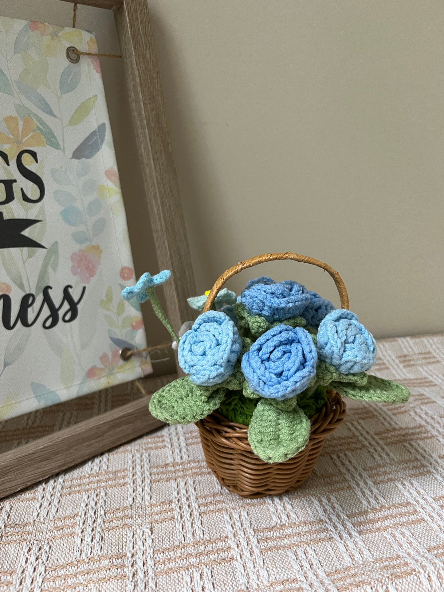 Roses Flower Basket