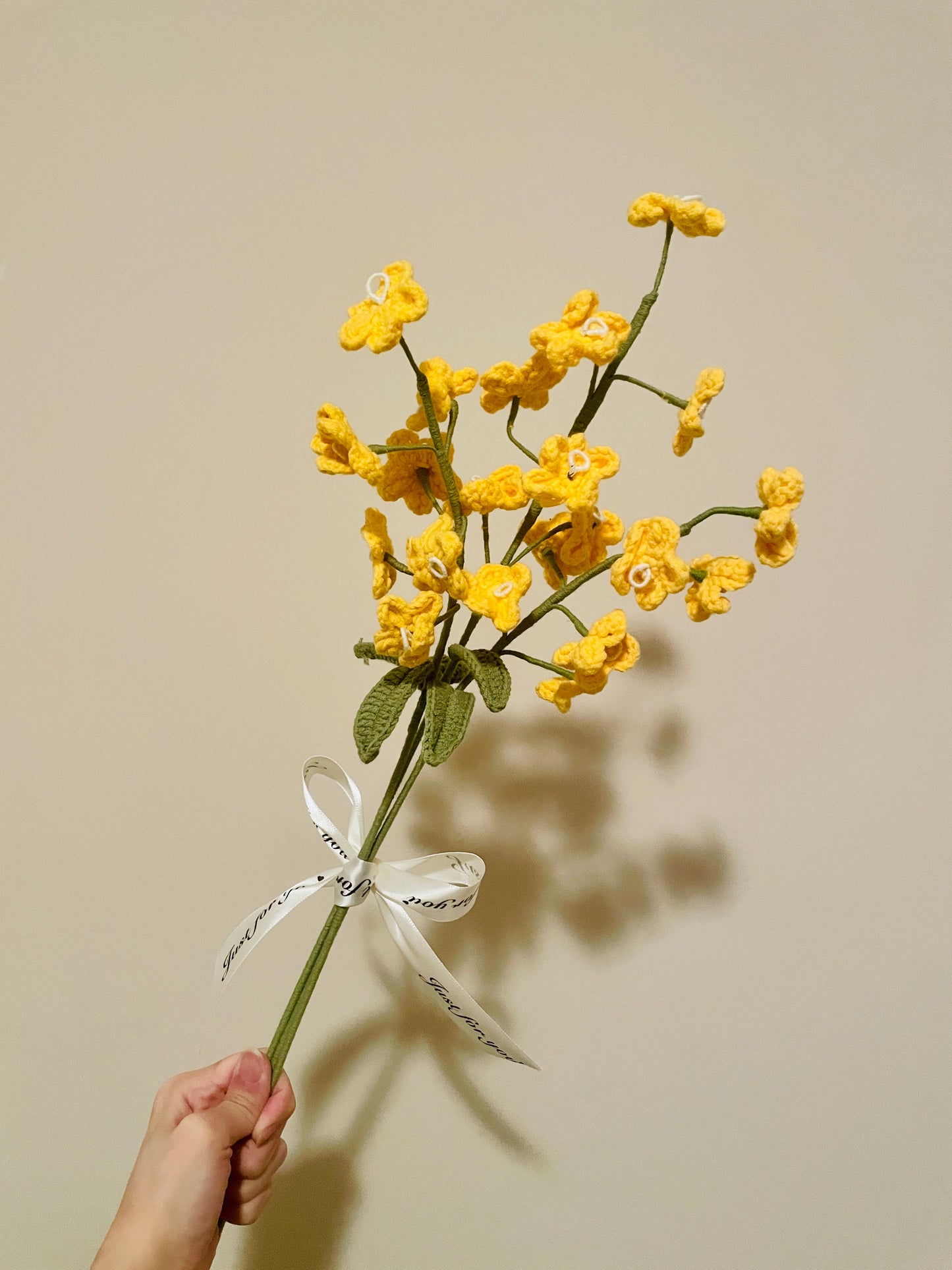 3 Stems Yellow Forget Me Not Bouquet