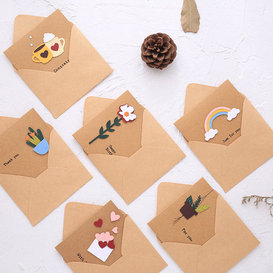 Vintage Greeting Card with envelope